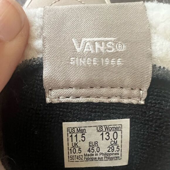 NWT Men’s Vans SK-8 Hi Cordura Sherpa Beige Size 11.5 - Picture 11 of 12